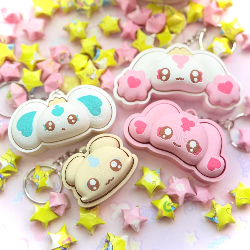 Futari wa Precure Fairy Fidget Clicker Keychains