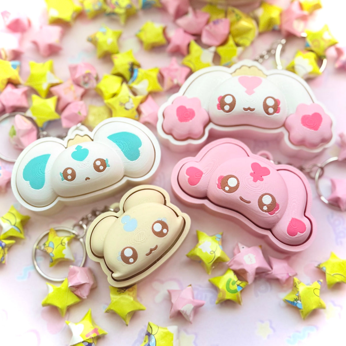 Futari wa Precure Fairy Fidget Clicker Keychains