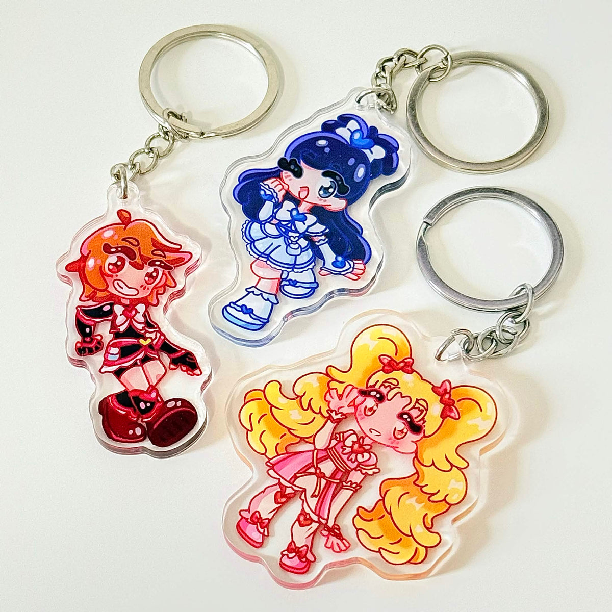 Futari wa Precure Acrylic Keychain Set