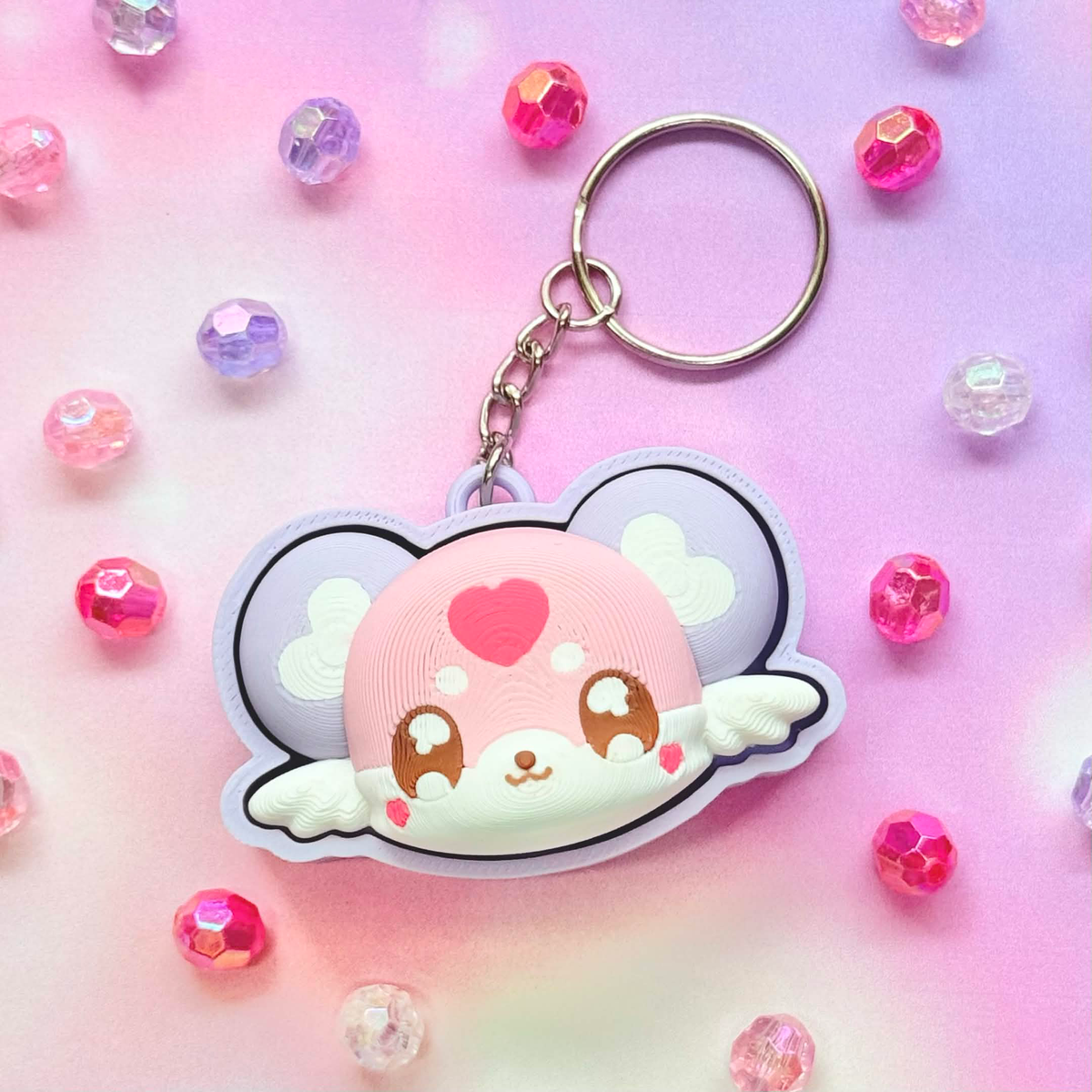 Pochitan Fidget Clicker Keychain