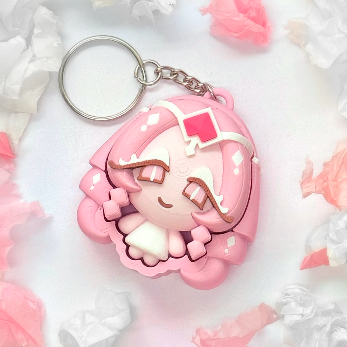 Eternal Sugar Cookie Fidget Clicker Keychain